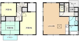 テラス湘南の物件間取画像